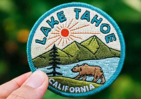 Lake Iron On Patches